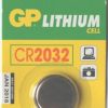 GP Brand CR2032 Lithium Battery - cards of 1